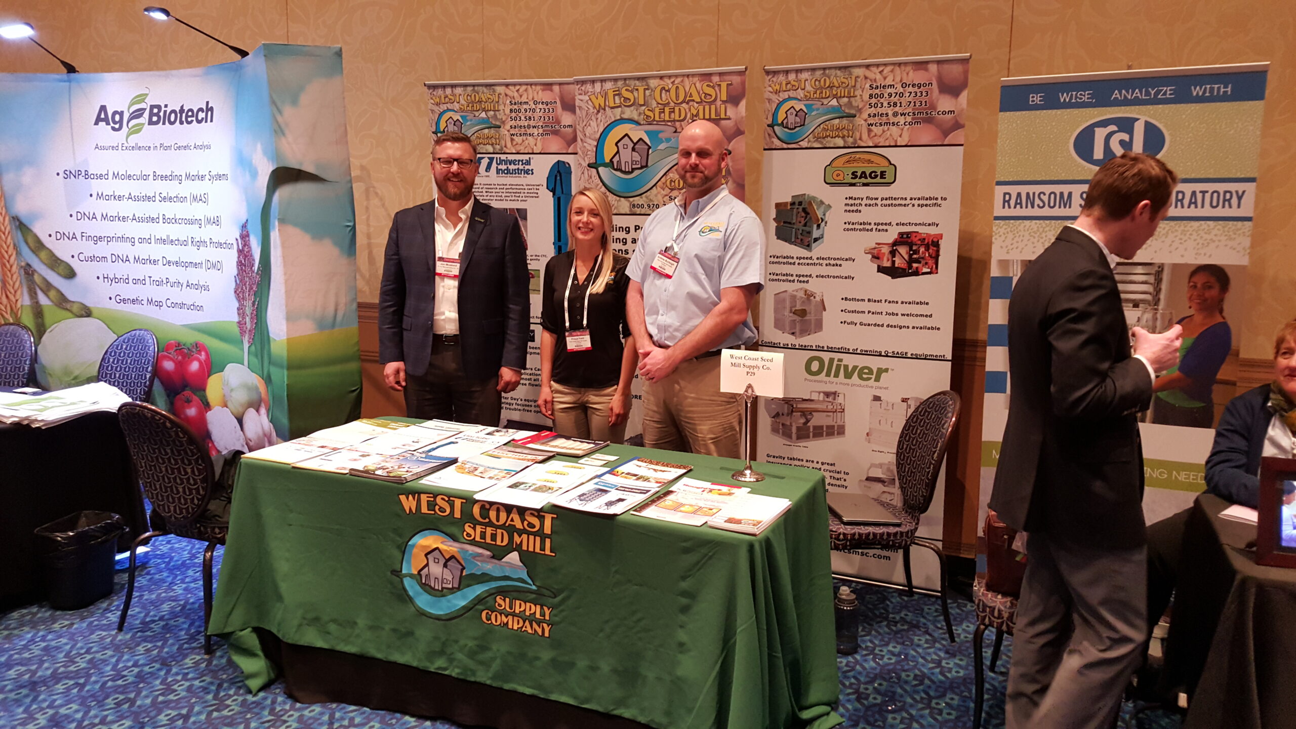 ASTA 2016 - Anaheim CA | West Coast Seed Mill Supply Company
