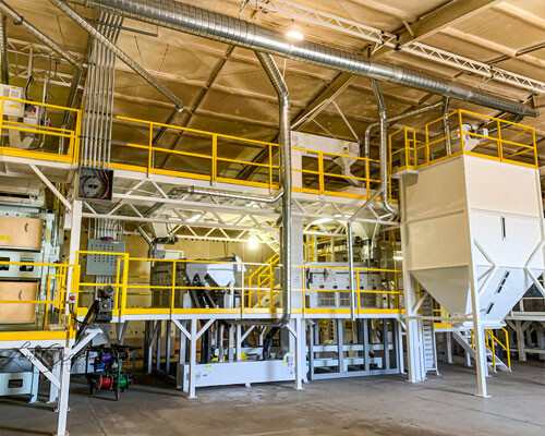 Pea & Seed Processing Plant Construction-