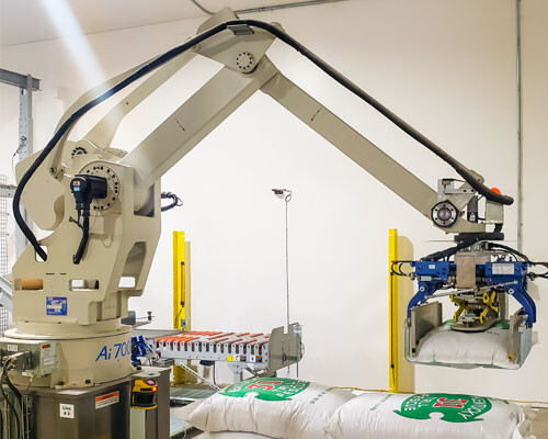 Robotic Palletizing in the Pacific Northwest for Agriculture