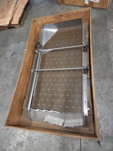 Oliver 1020 Gravity Deck, Left Hand with 30 Mesh Over Cover